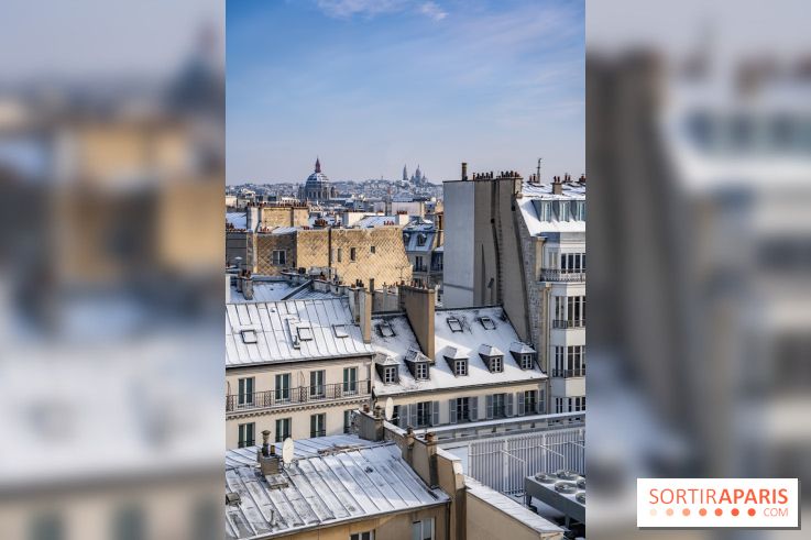 La Neige à Paris ce 10 février 2021