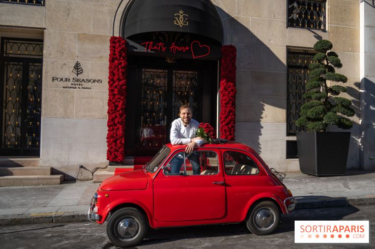Le pop-up éphémère de Saint-Valentin du Four Seasons George V Paris