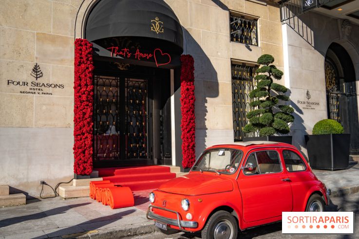 Le pop-up éphémère de Saint-Valentin du Four Seasons George V Paris