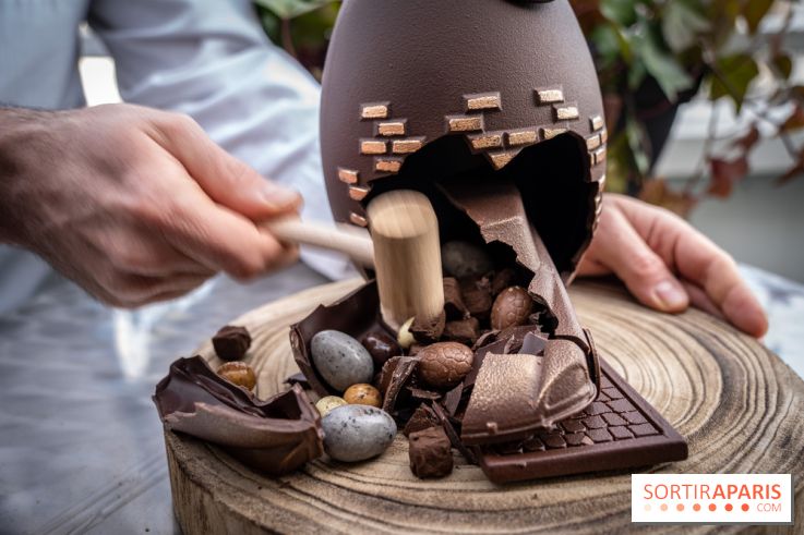 L'Oeuf de Pâques de l'Hôtel du Crillon 2021 par Matthieu Carlin