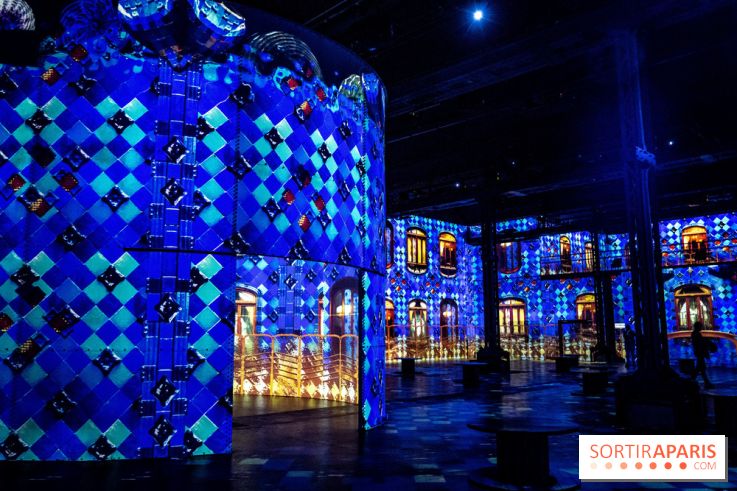 Exposition Gaudi à l’Atelier des Lumières, les photos 