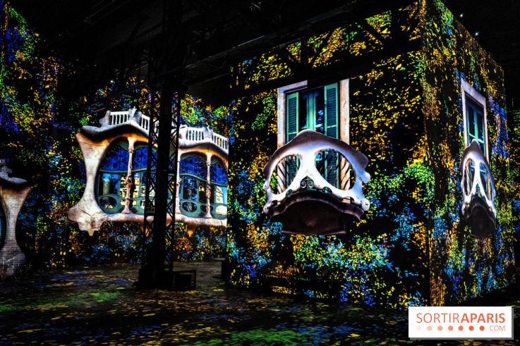 Exposition Gaudi à l’Atelier des Lumières, les photos 