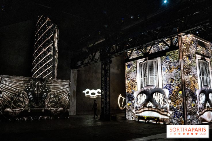 Exposition Gaudi à l’Atelier des Lumières, les photos 