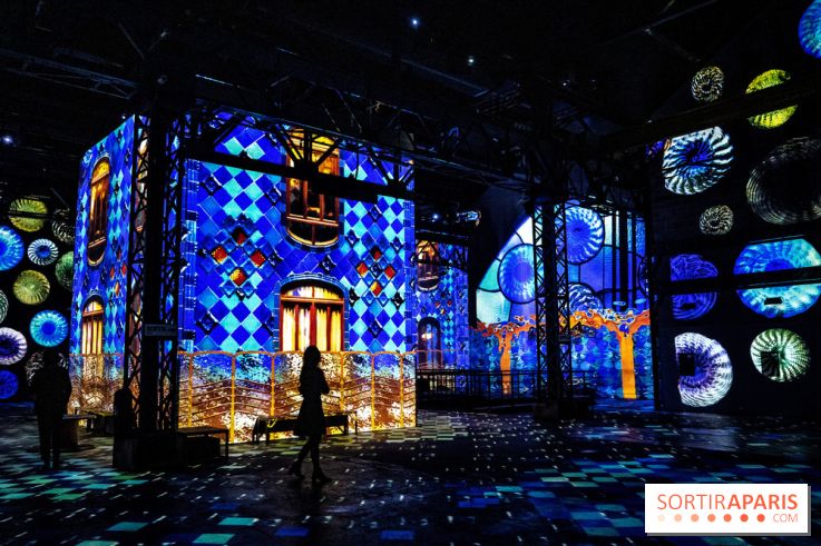 Exposition Gaudi à l’Atelier des Lumières, les photos 