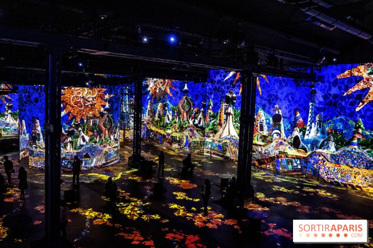 Exposition Gaudi à l’Atelier des Lumières, les photos 