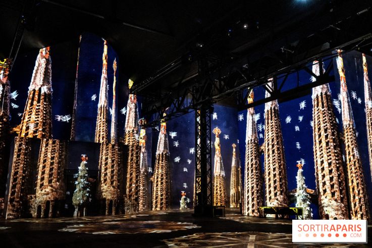 Exposition Gaudi à l’Atelier des Lumières, les photos 