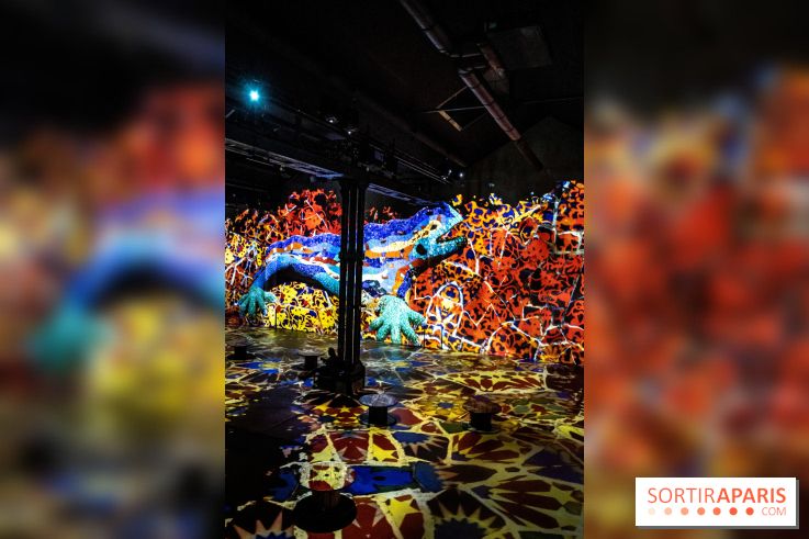 Exposition Gaudi à l’Atelier des Lumières, les photos 