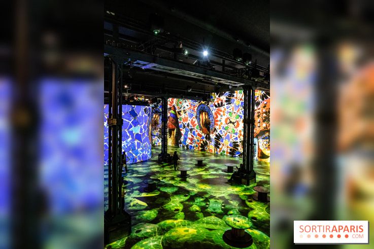 Exposition Gaudi à l’Atelier des Lumières, les photos 