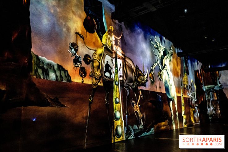 Exposition Dali à l’Atelier des Lumières 