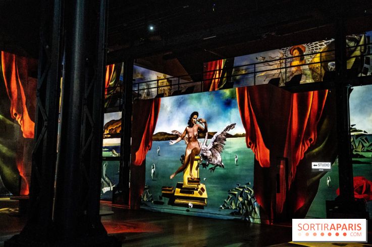 Exposition Dali à l’Atelier des Lumières 