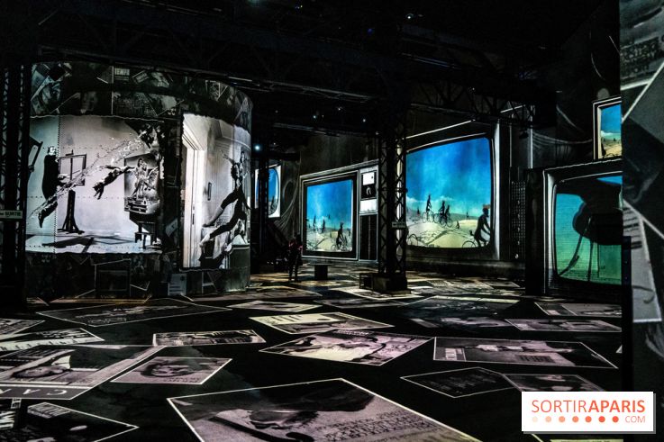 Exposition Dali à l’Atelier des Lumières 