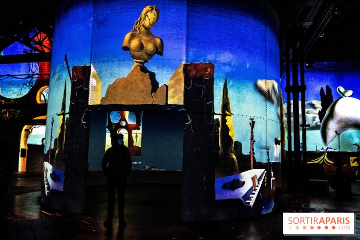 Exposition Dali à l’Atelier des Lumières 