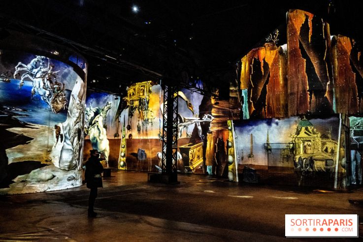 Exposition Dali à l’Atelier des Lumières 
