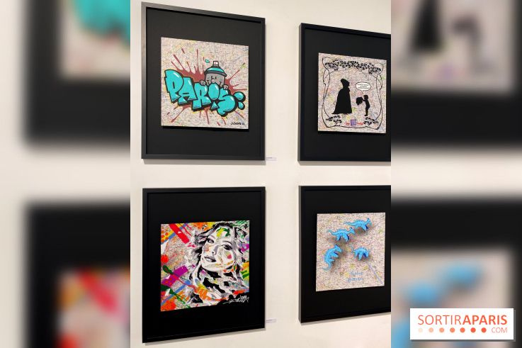 Dans les rues de Paris, l'exposition à la Galerie Sakura