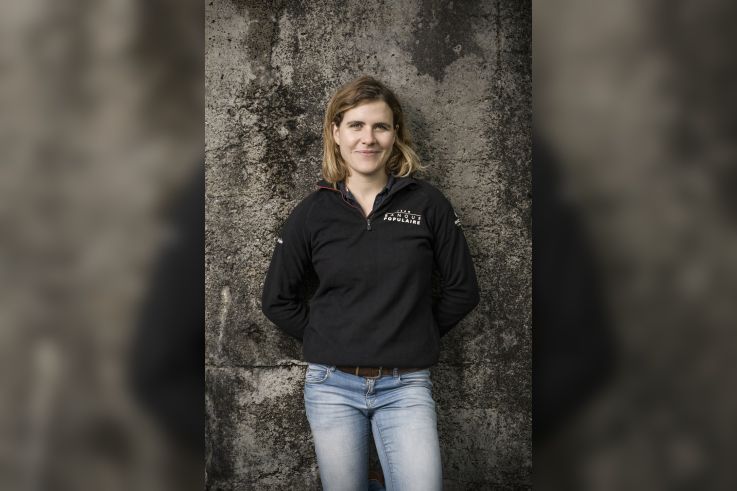 Clarisse Crémer, navigatrice de Banque Populaire X, les photos