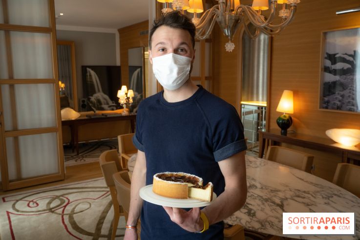 Le flan de Quentin Lechat au Royal Monceau