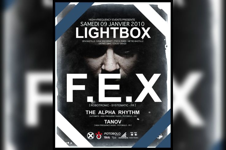 Lightbox, High Frequency, Soirée, OPA, Paris