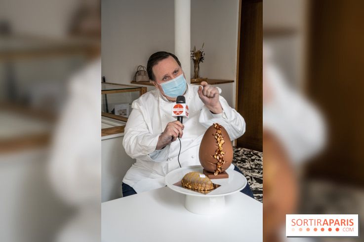 Œuf et entremet de Pâques de Philippe Conticini 2021