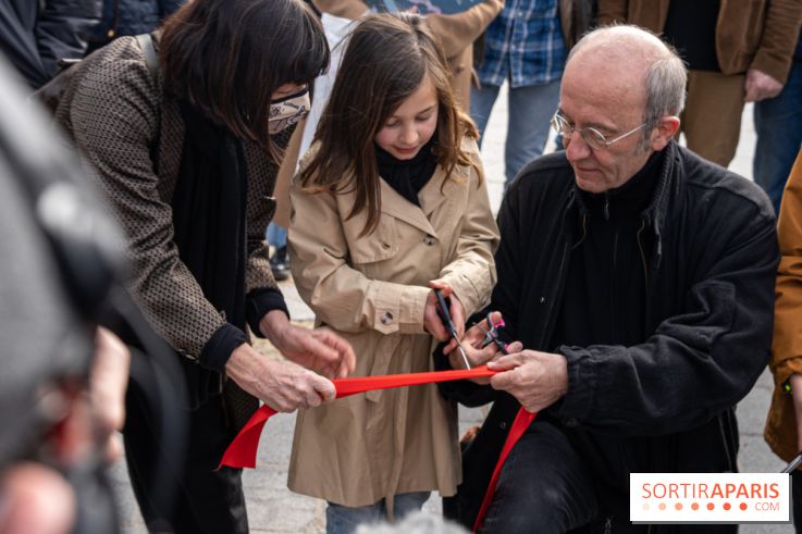 Exposition Geluck sur les Champs-Elysées 