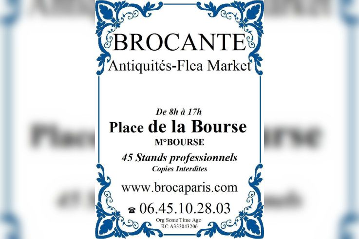 Brocante de la Place de la Bourse