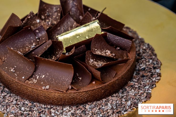 La Tarte Chocolat de Pâques et d'avril de Quentin Lechat au Royal Monceau