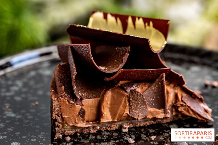 La Tarte Chocolat de Pâques et d'avril de Quentin Lechat au Royal Monceau