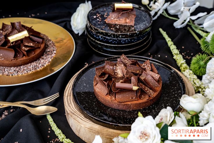 La Tarte Chocolat de Pâques et d'avril de Quentin Lechat au Royal Monceau