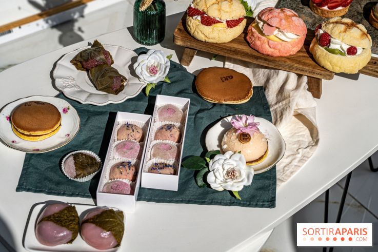 Pâtisseries au Sakura à Paris