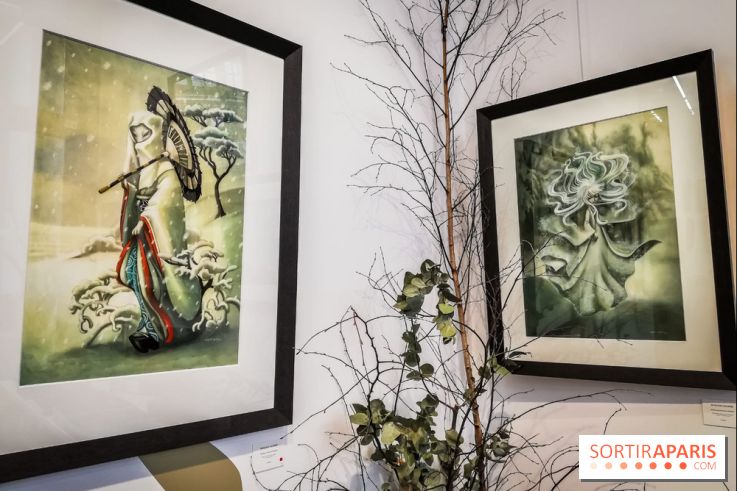 Shizen, l'expo gratuite de Benjamin Lacombe à la galerie Daniel Maghen - nos photos