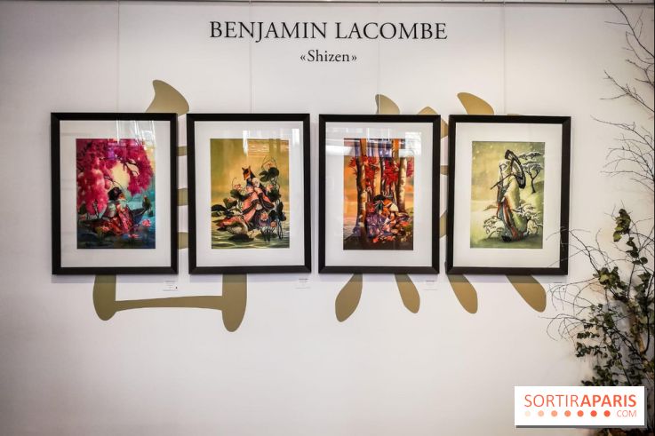 Shizen, l'expo gratuite de Benjamin Lacombe à la galerie Daniel Maghen - nos photos