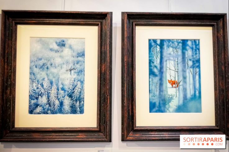 Shizen, l'expo gratuite de Benjamin Lacombe à la galerie Daniel Maghen - nos photos