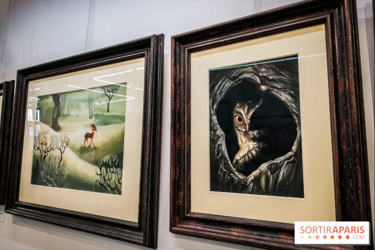 Shizen, l'expo gratuite de Benjamin Lacombe à la galerie Daniel Maghen - nos photos