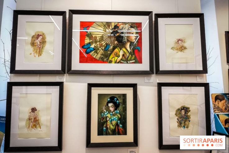 Shizen, l'expo gratuite de Benjamin Lacombe à la galerie Daniel Maghen - nos photos