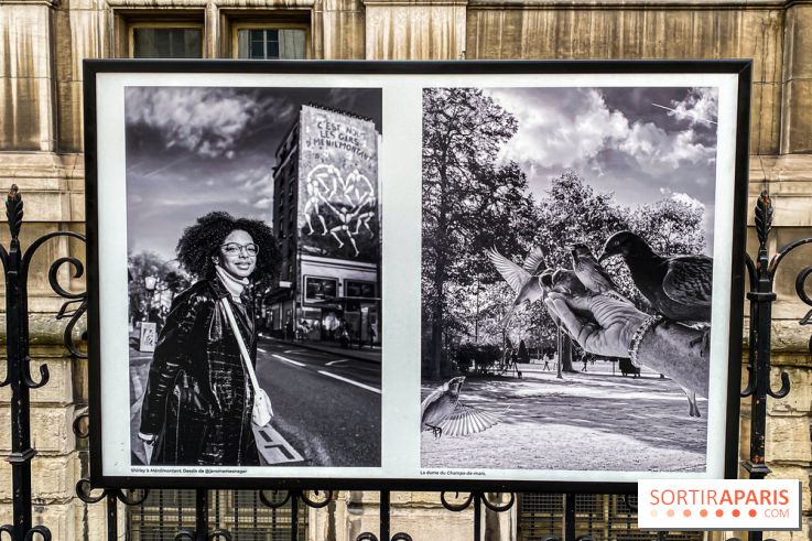 Parisiennes, l'exposition photos de Nikos Aliagas sur les grilles de l'Hôtel de Ville