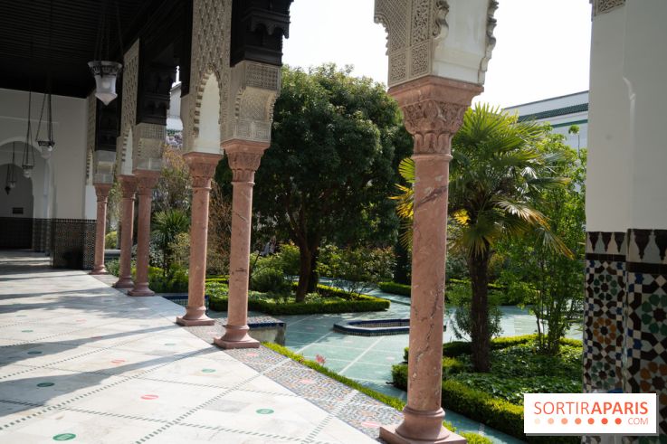 La Mosquée de Paris et son jardin en fleurs