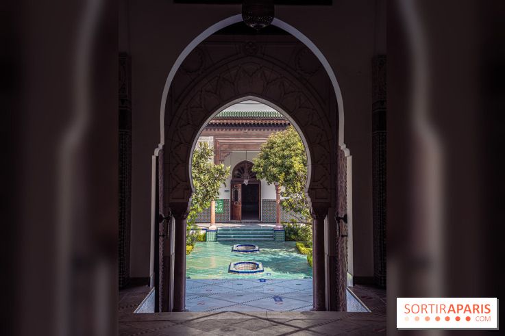 La Mosquée de Paris et son jardin en fleurs