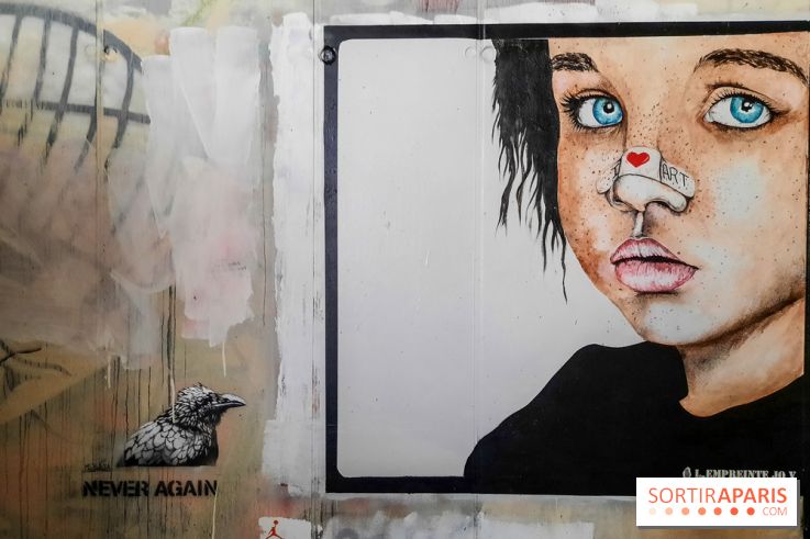 Spot 13 : le lieu éphémère de street art en plein air à Paris, nos photos