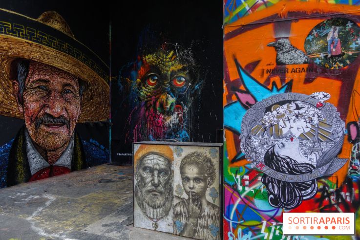 Spot 13 : le lieu éphémère de street art en plein air à Paris, nos photos