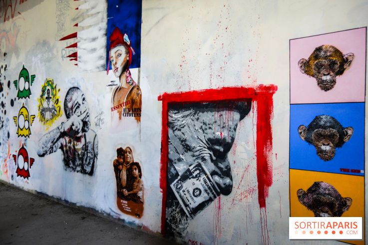 Spot 13 : le lieu éphémère de street art en plein air à Paris, nos photos