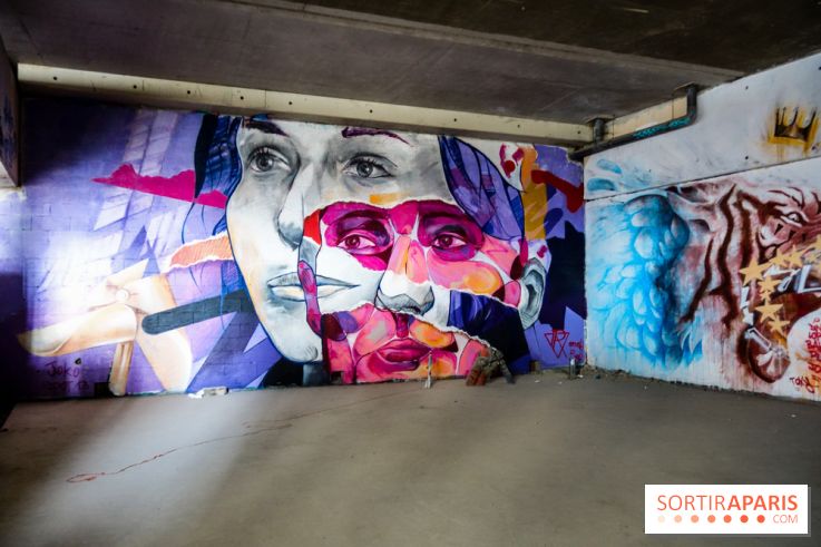 Spot 13 : le lieu éphémère de street art en plein air à Paris, nos photos