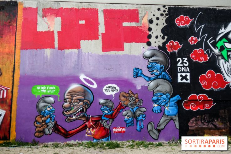 Spot 13 : le lieu éphémère de street art en plein air à Paris, nos photos