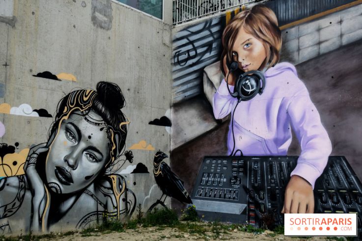 Spot 13 : le lieu éphémère de street art en plein air à Paris, nos photos