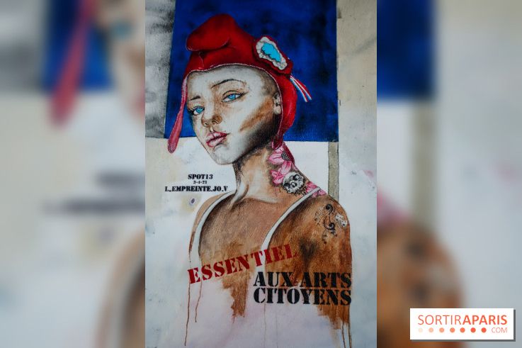 Spot 13 : le lieu éphémère de street art en plein air à Paris, nos photos