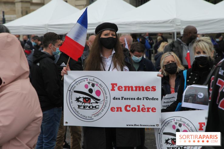 Manifestation policiers 19 mai 2021