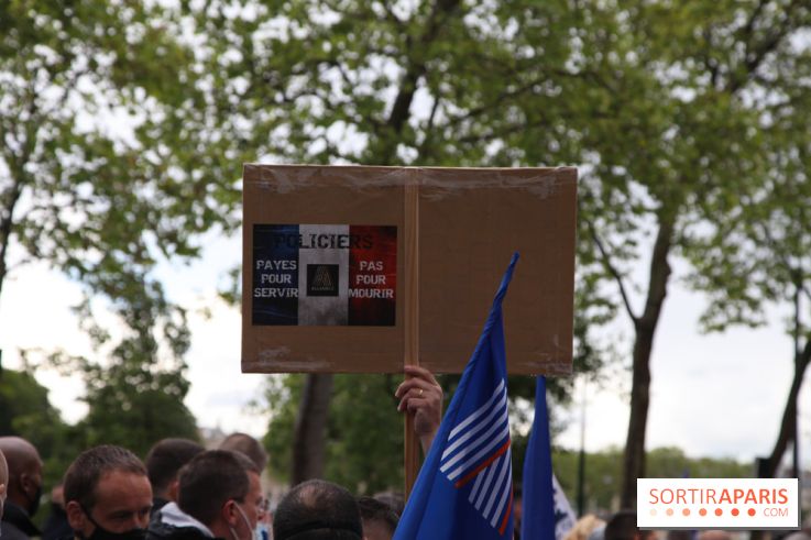 Manifestation policiers 19 mai 2021