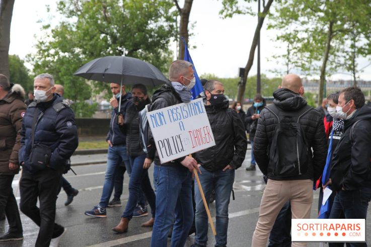 Manifestation policiers 19 mai 2021