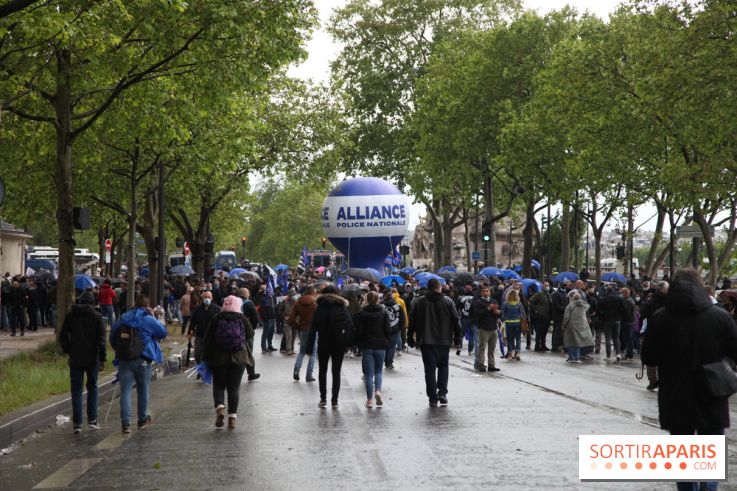 Manifestation policiers 19 mai 2021