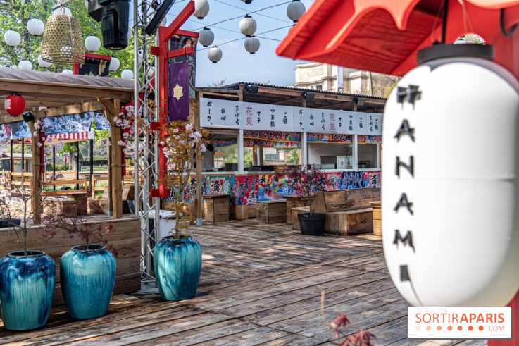 Hanami Paris, Ła terrasse éphémère du Trocadéro