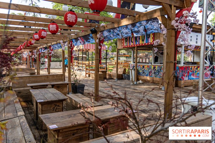 Hanami Paris, Ła terrasse éphémère du Trocadéro