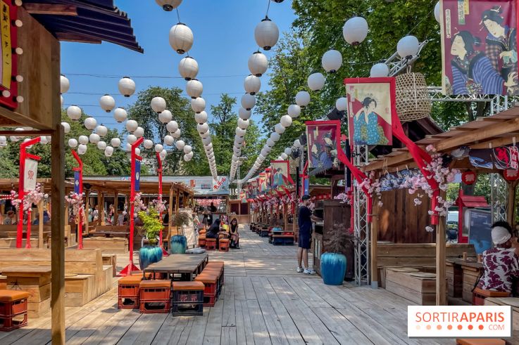 Hanami Paris, Ła terrasse éphémère du Trocadéro